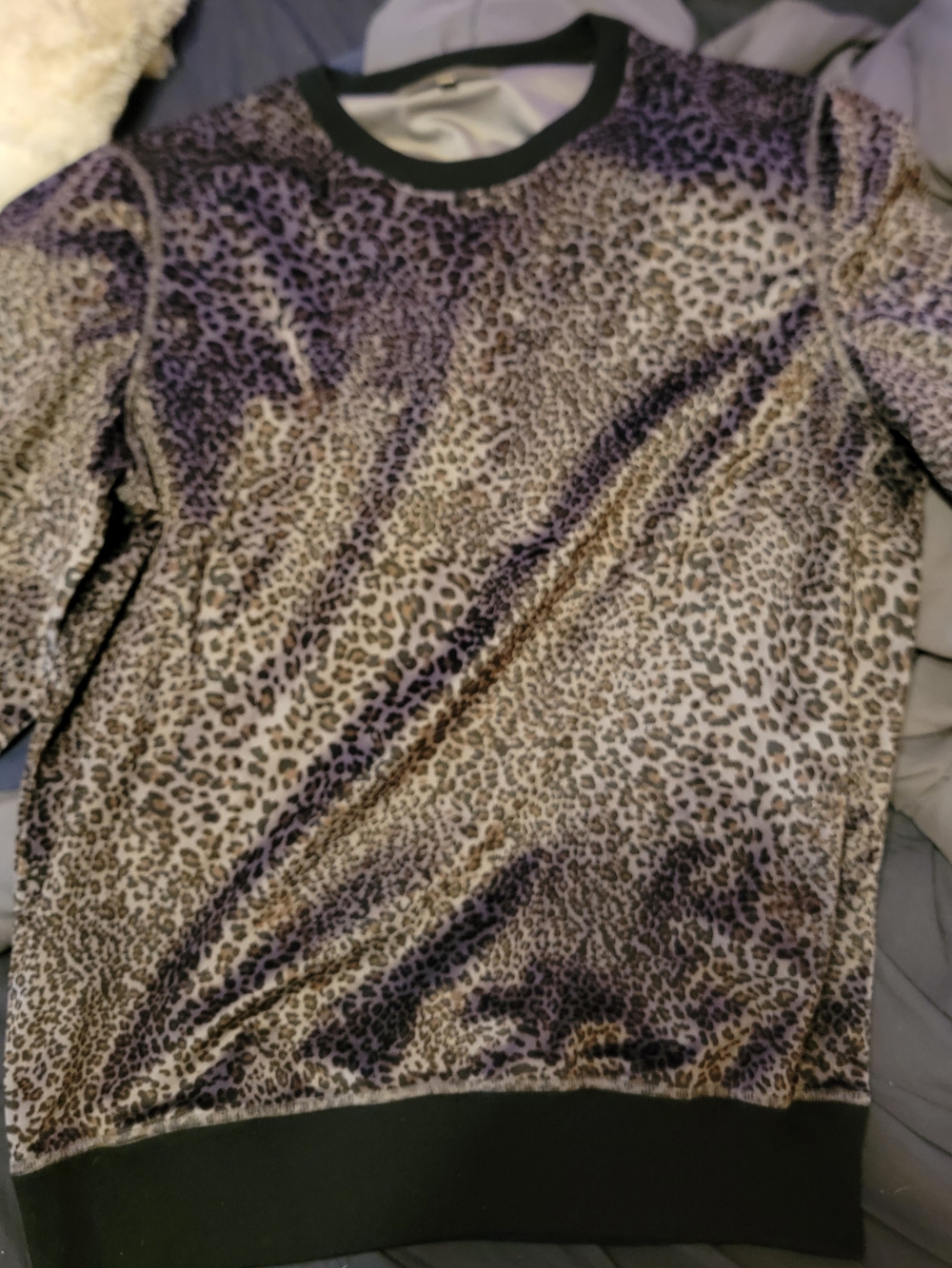 Paisley & Gray Leopard Print Top - Brown & Black